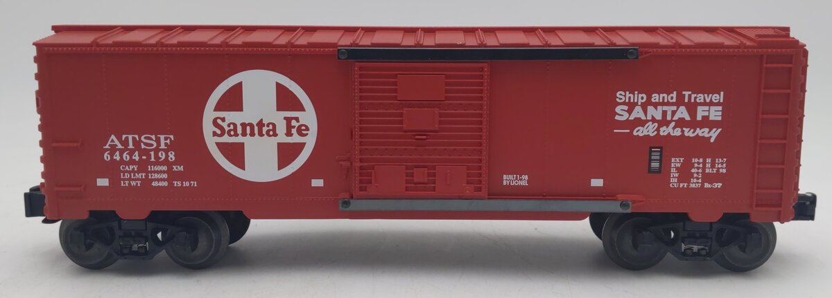 Lionel 6-29213 O Gauge AT&SF Grand Canyon Route Boxcar #6464-198 EX/Box