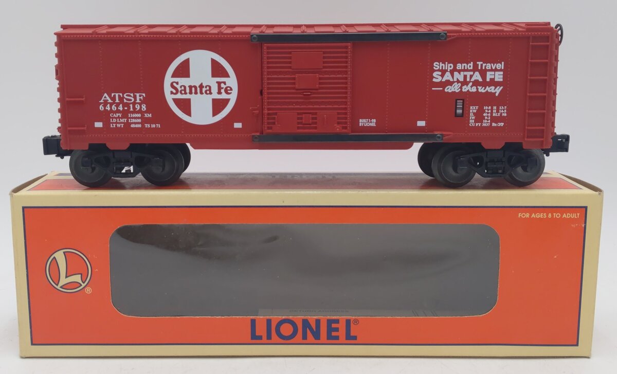 Lionel 6-29213 O Gauge AT&SF Grand Canyon Route Boxcar #6464-198 EX/Box