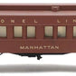 Lionel 2623 Vintage O Lionel Lines Manhattan Passenger Car