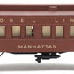 Lionel 2623 Vintage O Lionel Lines Manhattan Passenger Car