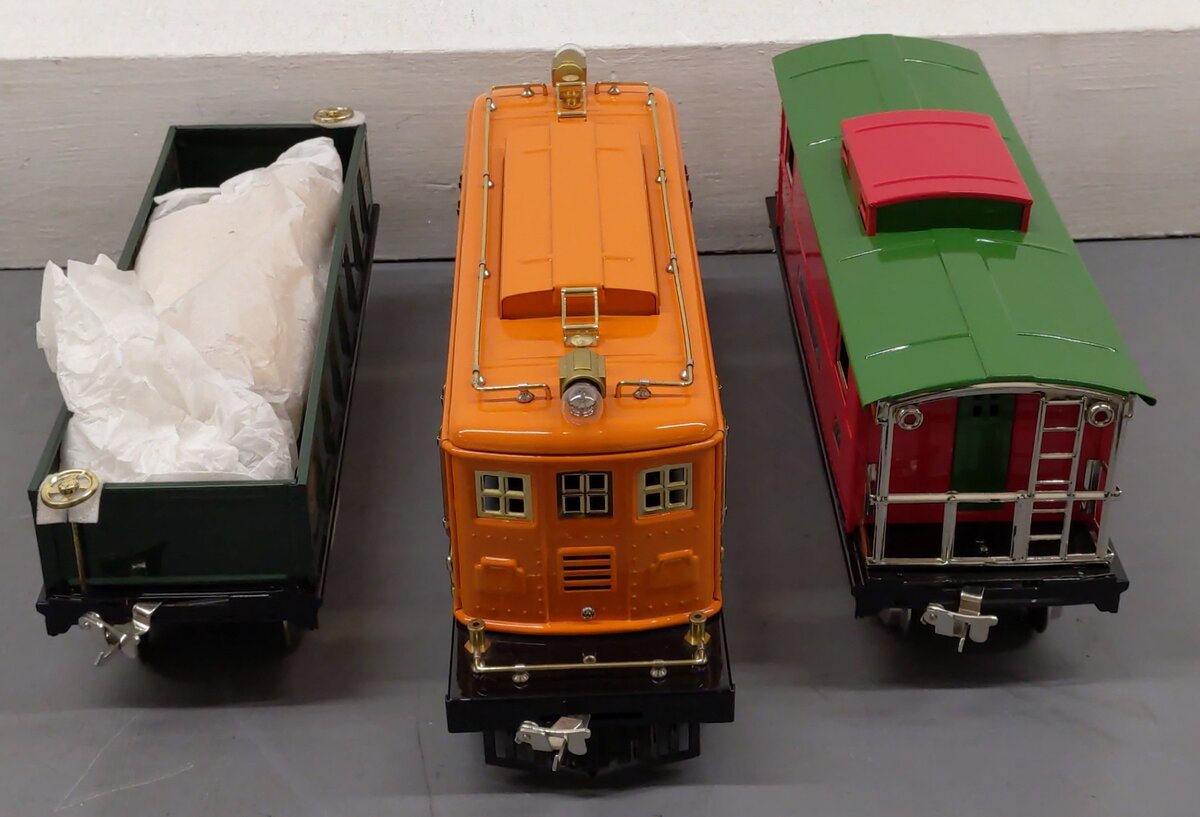 MTH 10-1200-1 Std. Gauge Tinplate No. 9 Electric Freight Set w/PS2 EX/Box