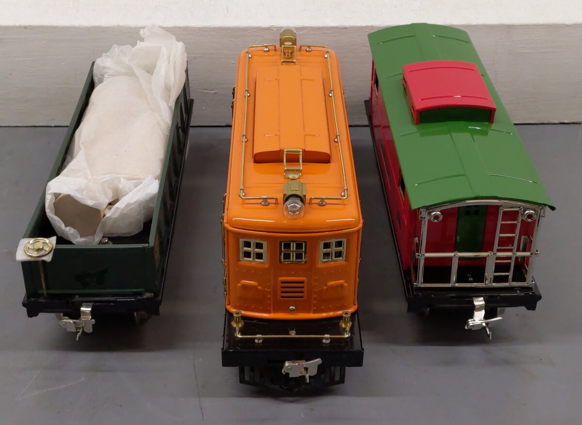 MTH 10-1200-1 Std. Gauge Tinplate No. 9 Electric Freight Set w/PS2 EX/Box