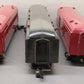 American Flyer Vintage S Gauge Passenger Cars #653,650,651 [3] VG