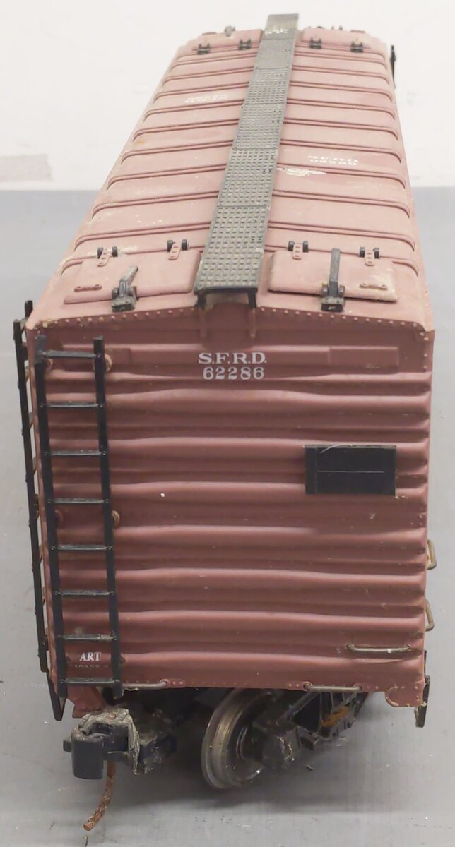 Aristo-Craft 46228-2 G Scale ATSF Grand Canyon Reefer (Metal Wheels)/Box