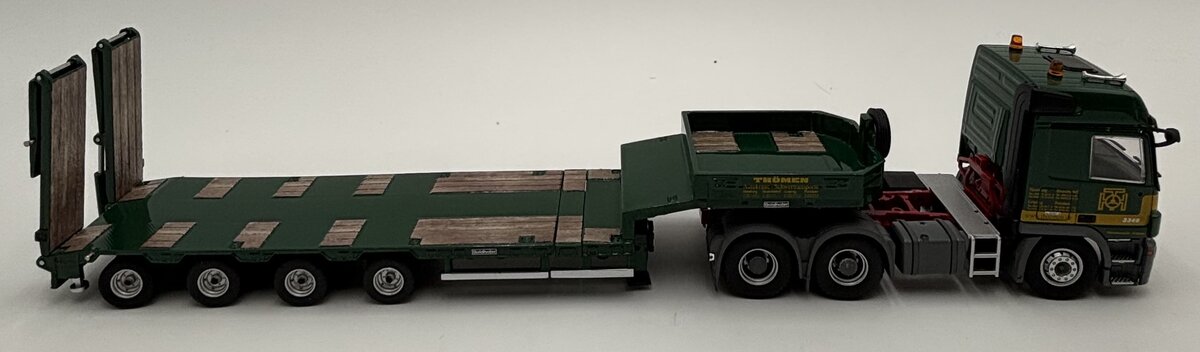 IMC 33-0010 1:50 Thomen-MB MP3 L-Cab 6x4 & Goldhofer 4-Axle Semi Low Loader LN/Box