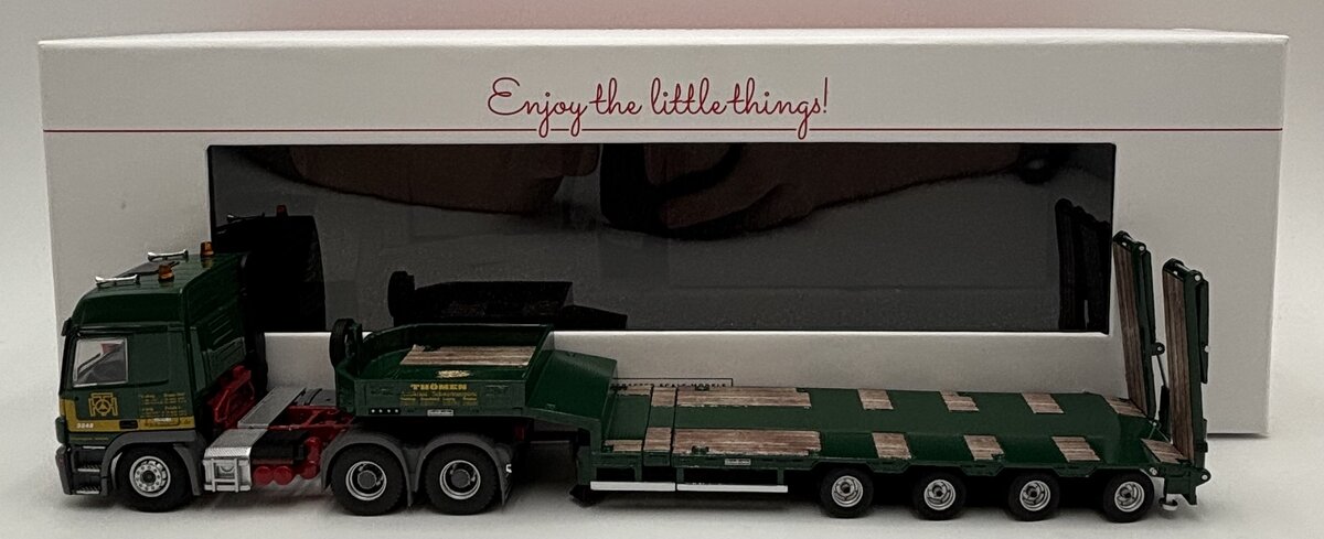 IMC 33-0010 1:50 Thomen-MB MP3 L-Cab 6x4 & Goldhofer 4-Axle Semi Low Loader LN/Box