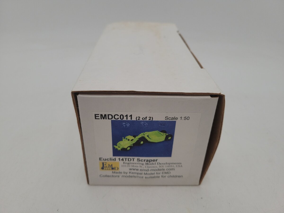EMD 14TDT 1:50 Scale Vibrant Green JUST Belly Dump EX/Box