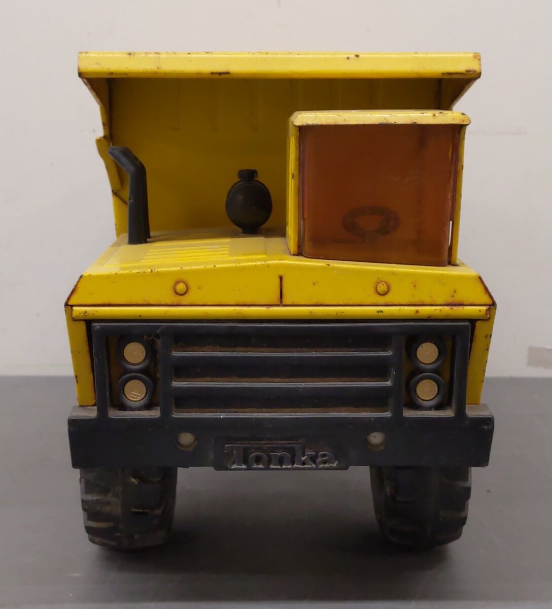 Tonka Vintage Mighty Tonka 19" Pressed Steel Dump Truck VG