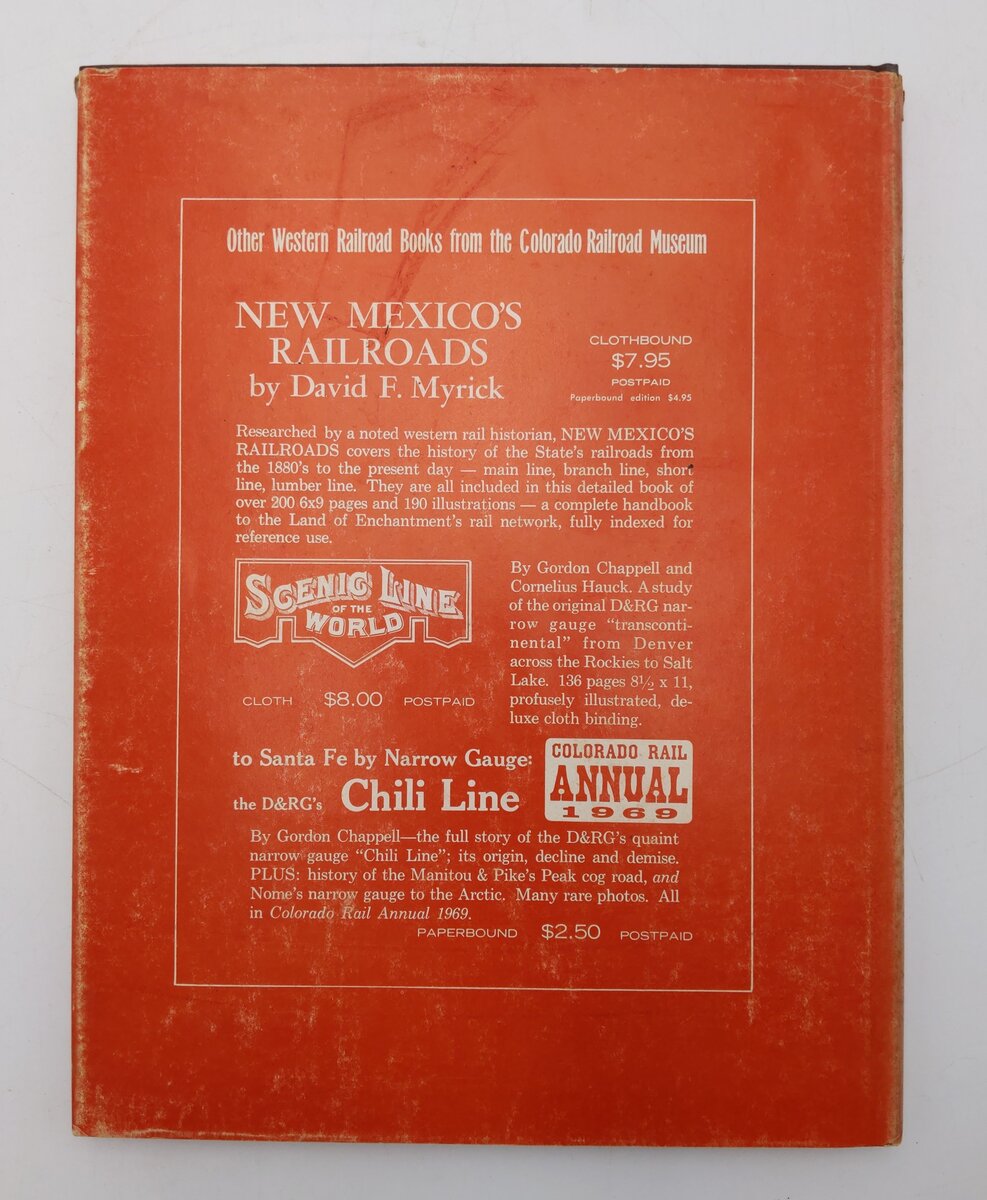 Colorado Rail Annual #9 Hardcover Book By Colorado Railroad Museum