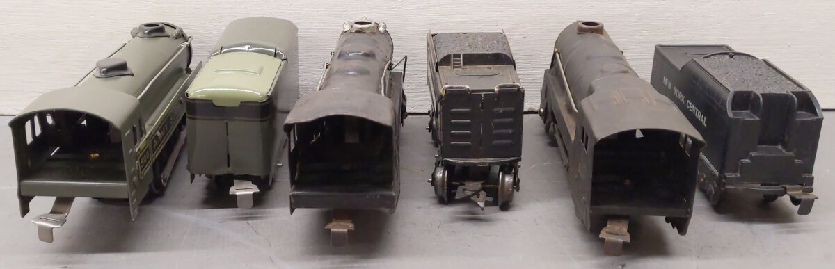 Marx Vintage O Gauge Steam Locomotive And Tenders #500,500 [5]