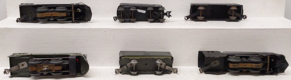 Marx Vintage O Gauge Steam Locomotive And Tenders #500,500 [5]