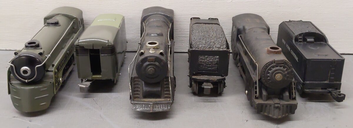 Marx Vintage O Gauge Steam Locomotive And Tenders #500,500 [5]