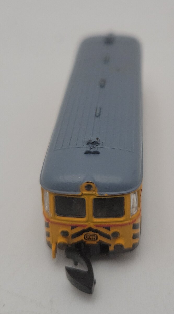 Marklin 8802 Z DB Schienenreinigungswagen Track Cleaning Railbus EX/Box