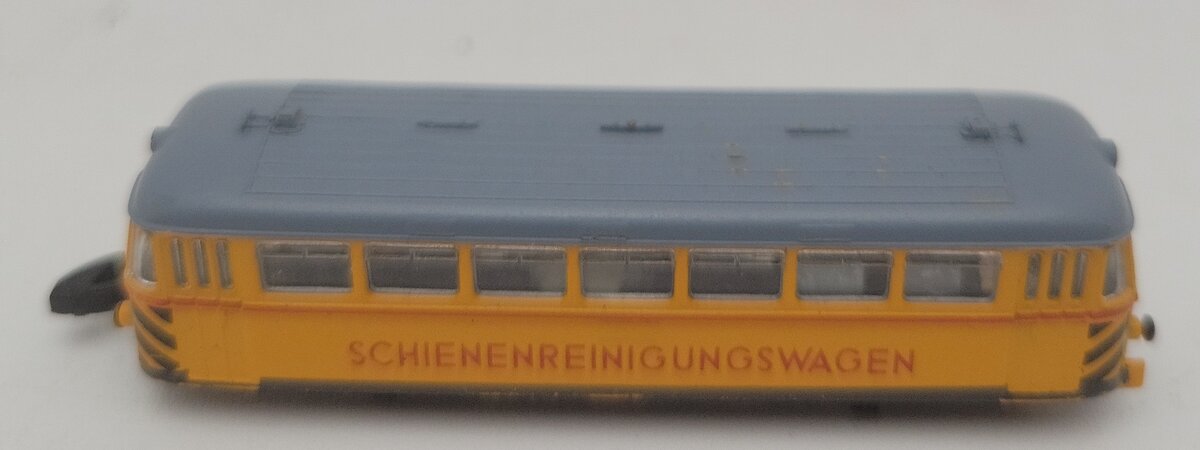 Marklin 8802 Z DB Schienenreinigungswagen Track Cleaning Railbus EX/Box