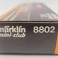 Marklin 8802 Z DB Schienenreinigungswagen Track Cleaning Railbus EX/Box