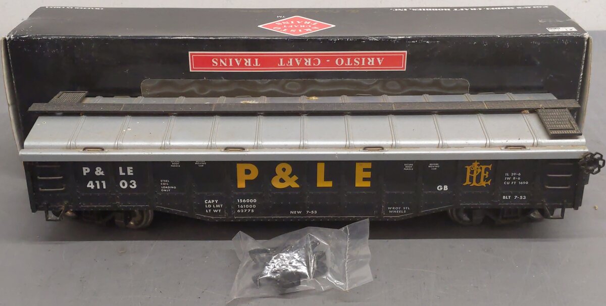 Aristo-Craft 41103 Pittsburg & Lake Erie Covered Gondola/Box