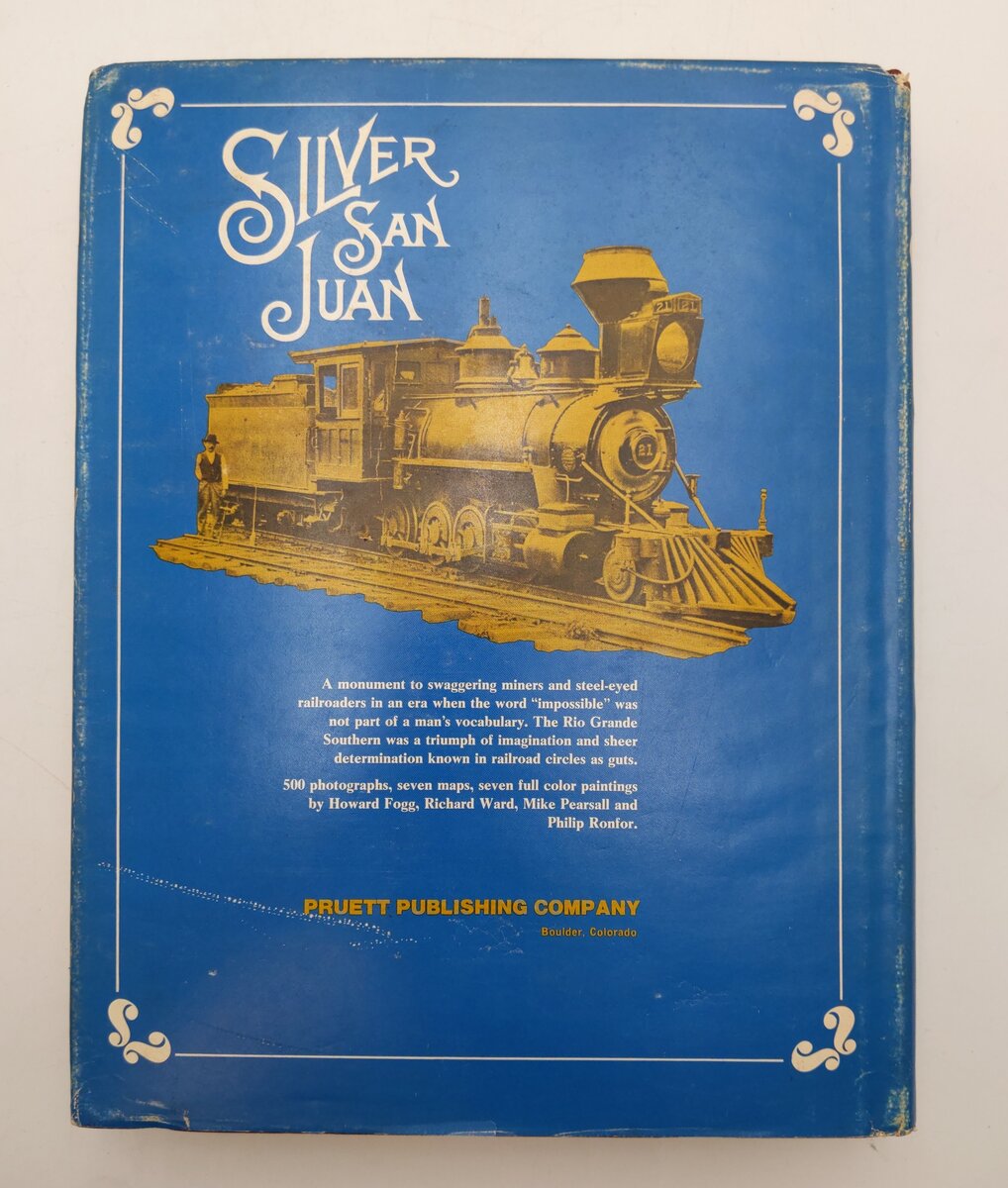 Silver San Juan Hardcover Book By Mallory Hope Ferrell VG