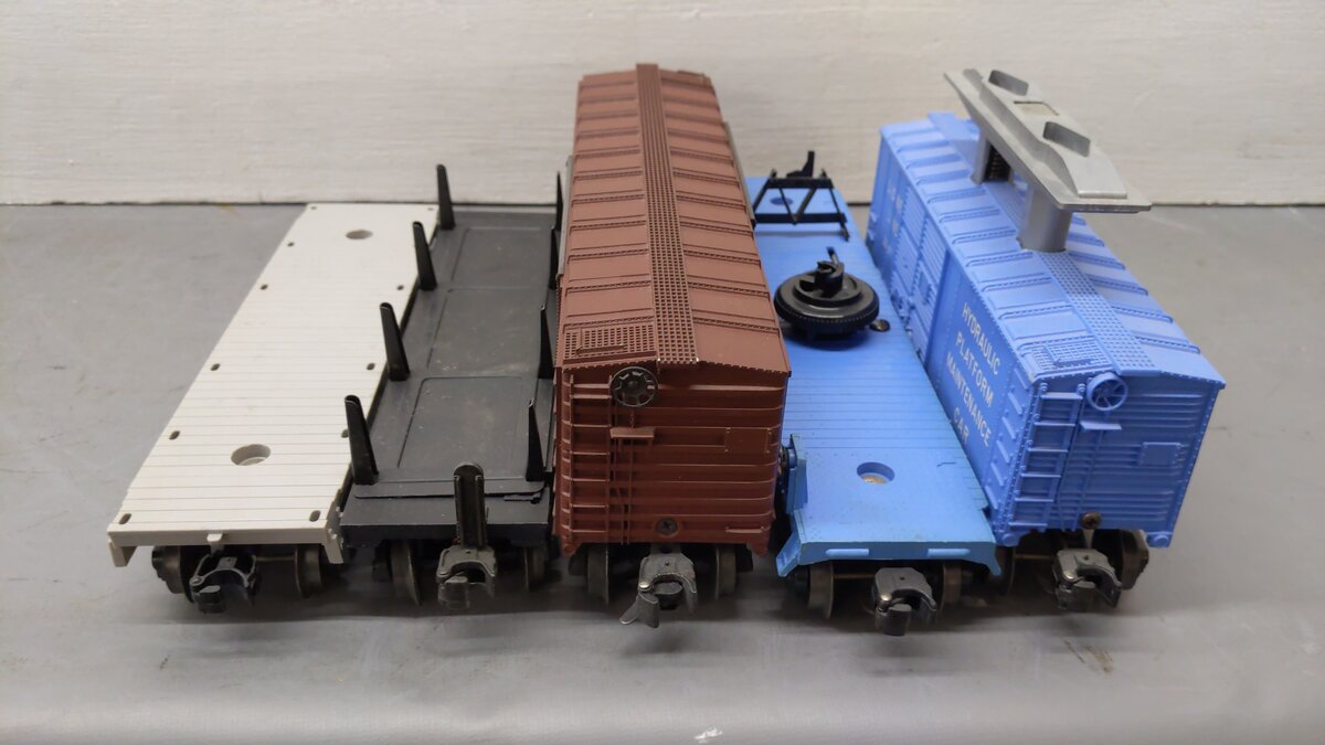 Lionel O Gauge Vintage Freight Cars 3451, 3494-625, 3357, 3410, 6401 [5] VG
