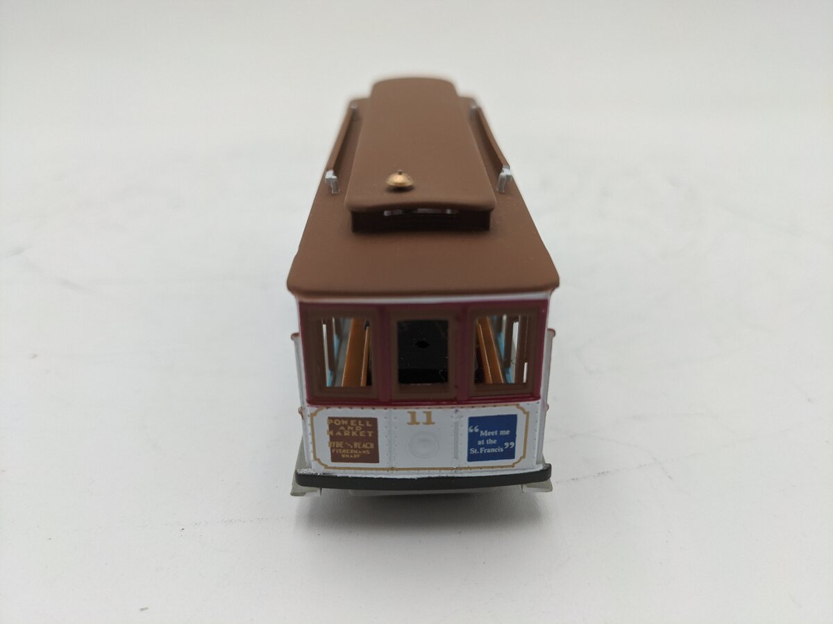 Bachmann 60541 HO San Francisco Powell & Mason Cable Car # 11 EX/Box