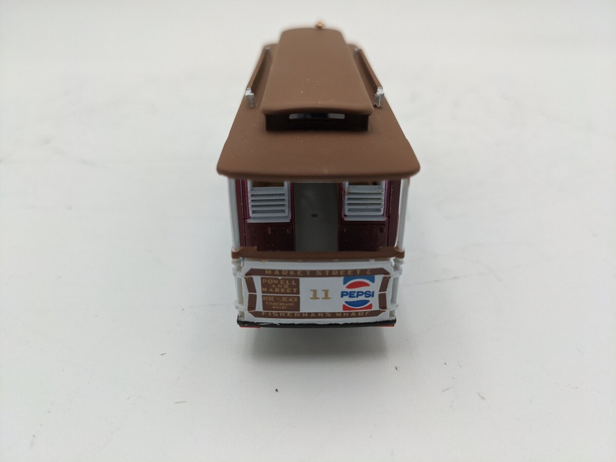 Bachmann 60541 HO San Francisco Powell & Mason Cable Car # 11 EX/Box