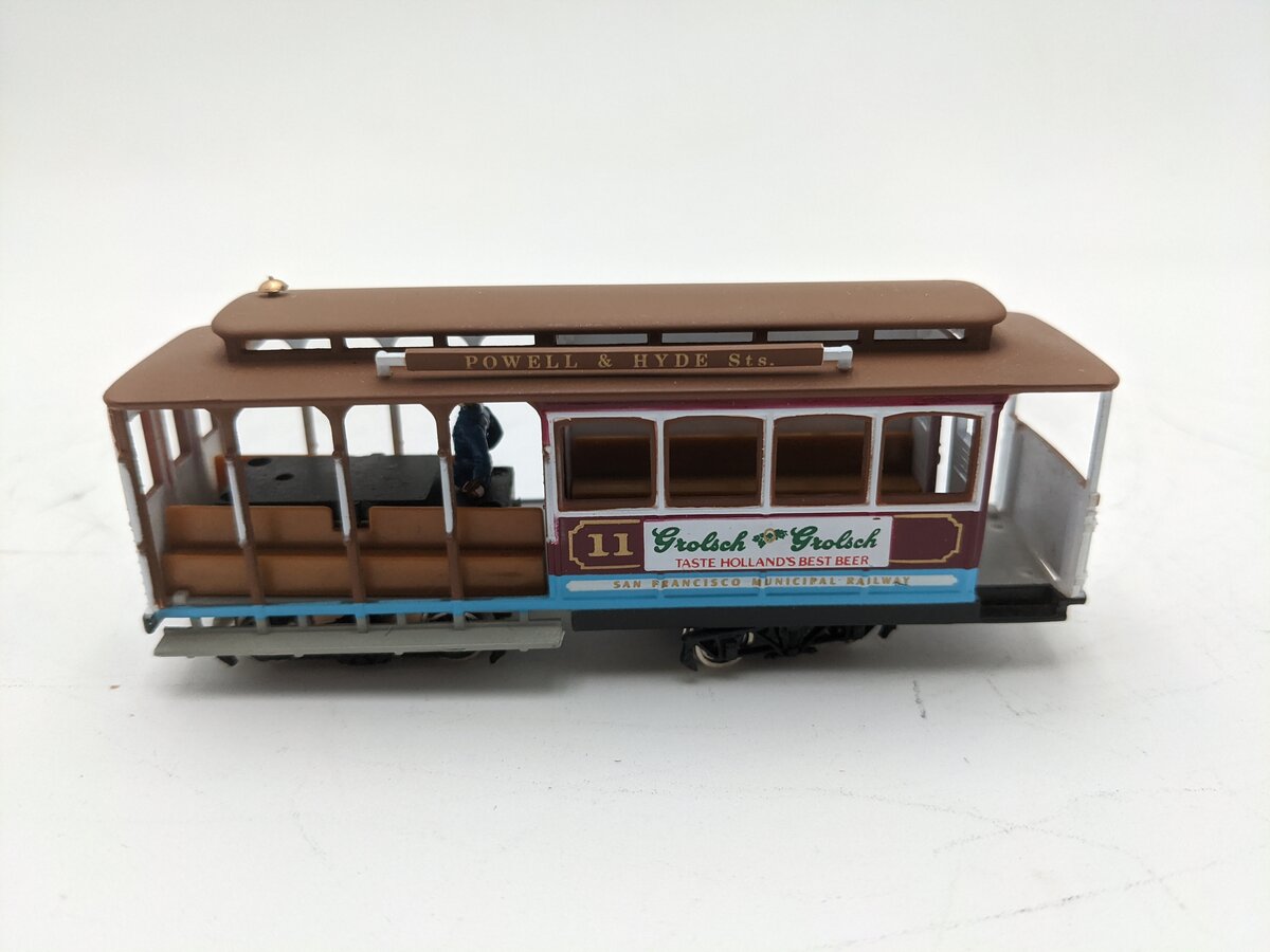 Bachmann 60541 HO San Francisco Powell & Mason Cable Car # 11 EX/Box