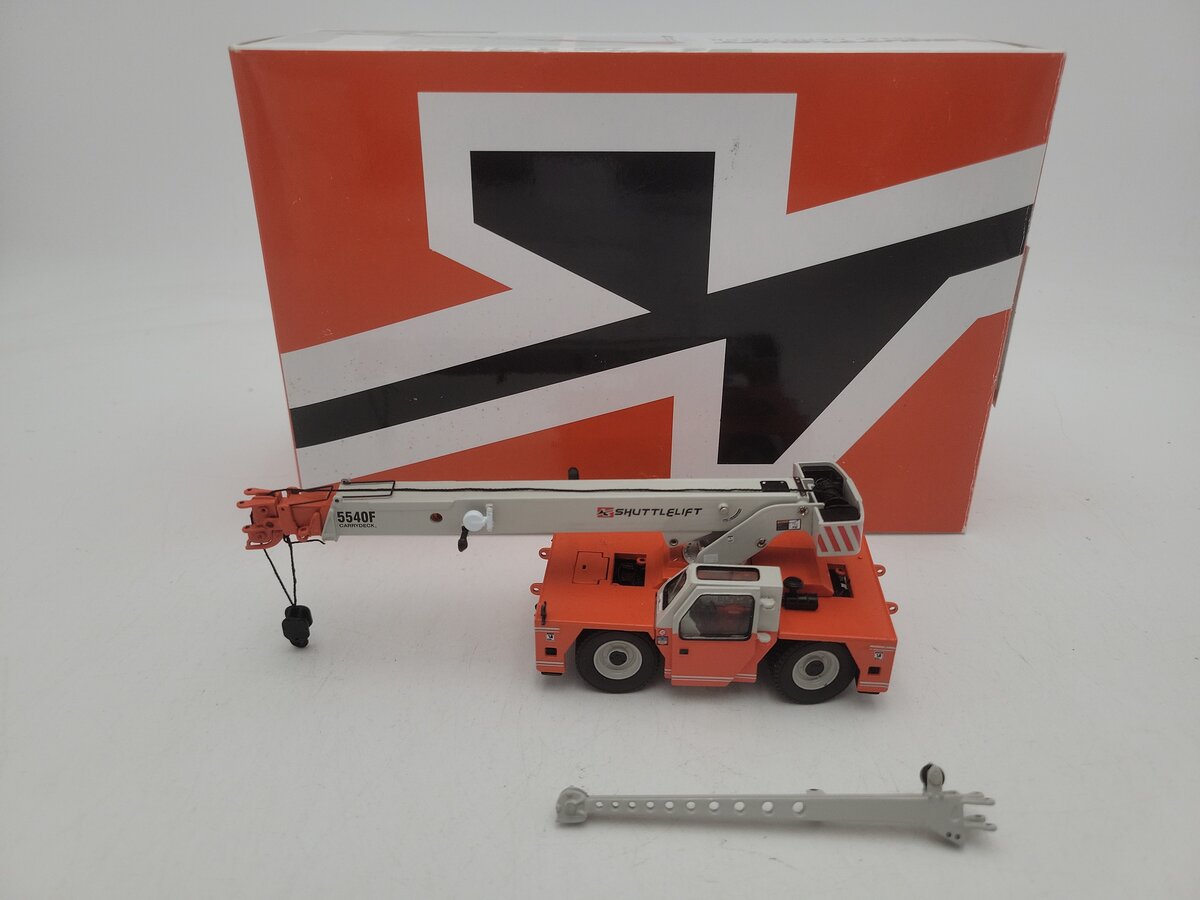Sword Models SW2017-O 1:50 Scale Orange Shuttlelift 5540F Carrydeck Die Cast EX/Box