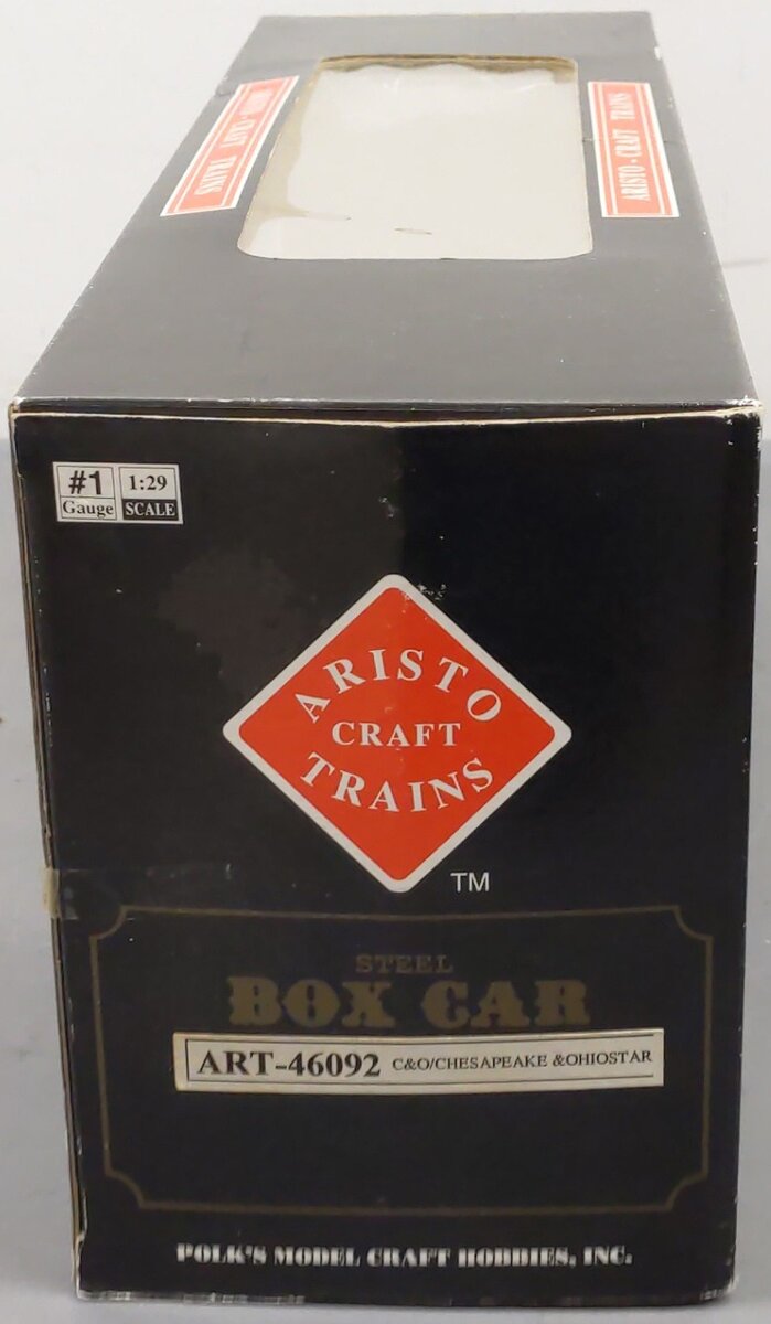 Aristo-Craft 46092 G Scale Chesapeake & Ohio Box Car/Box