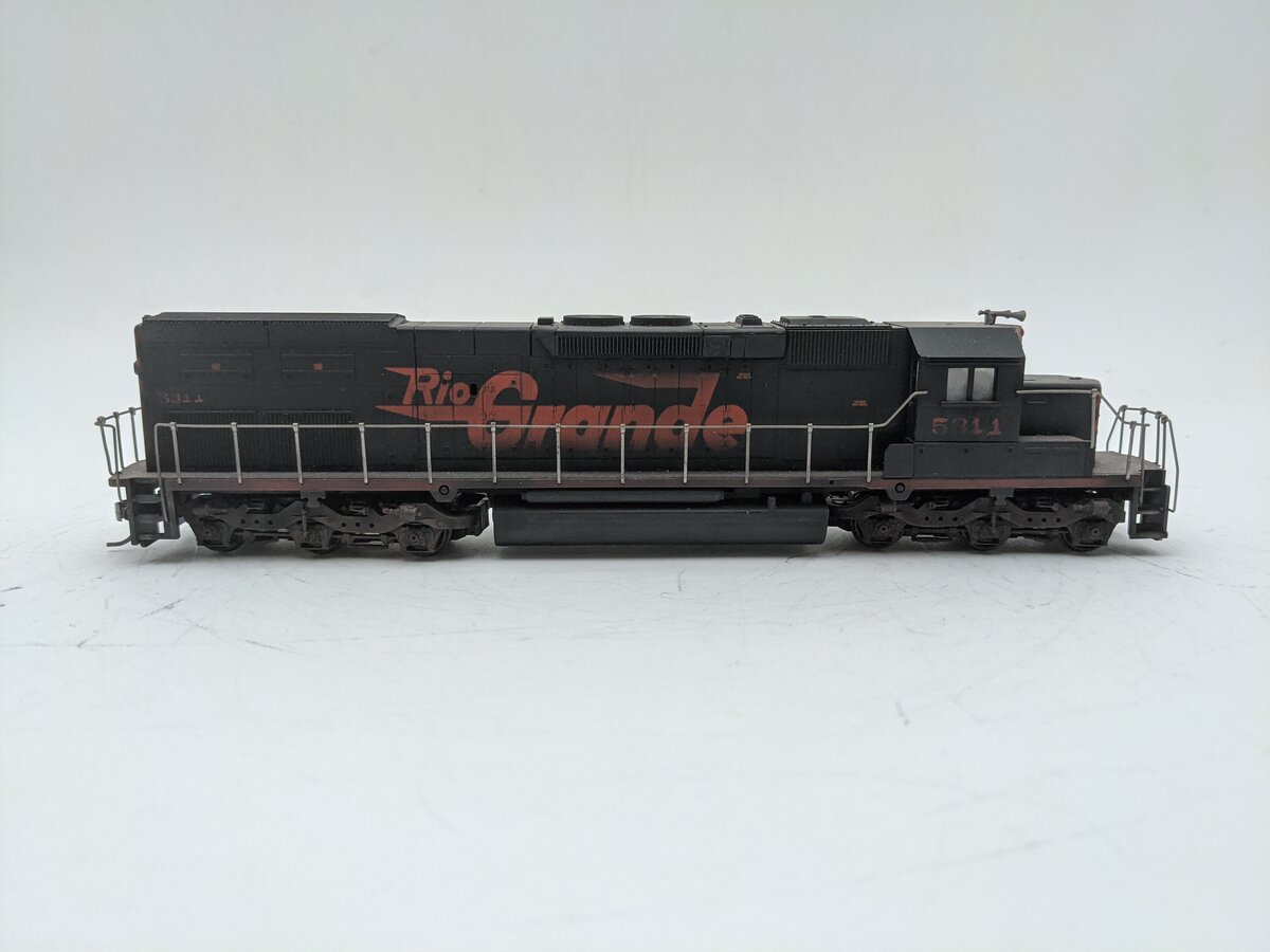Athearn 4553 HO Rio Grande SD40T-2 Dummy Diesel Locomotive #5311/Box
