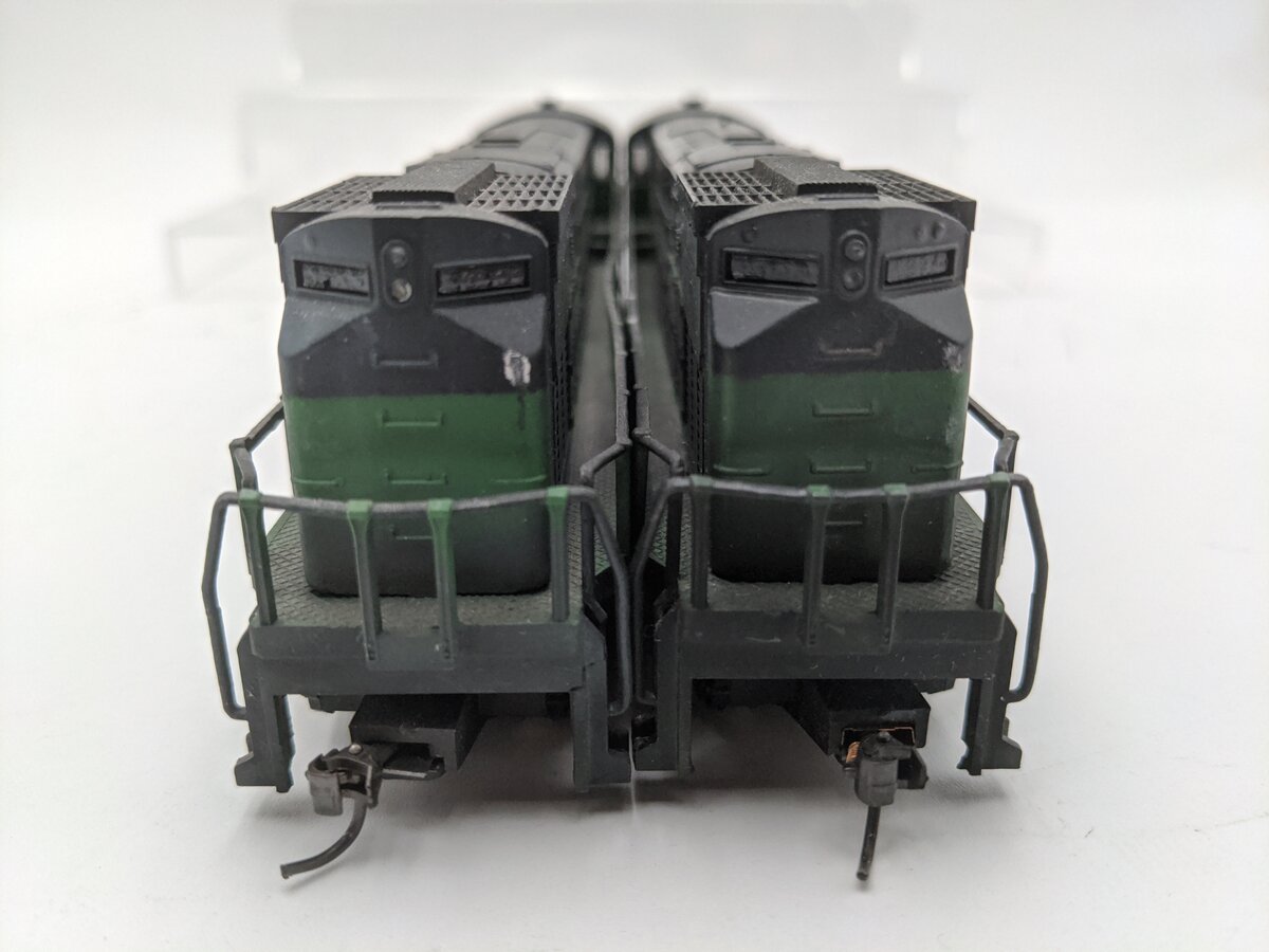 Life Like 628 HO Custom Weathered Burlington Northern  Locomotives 4355,4356 [2]