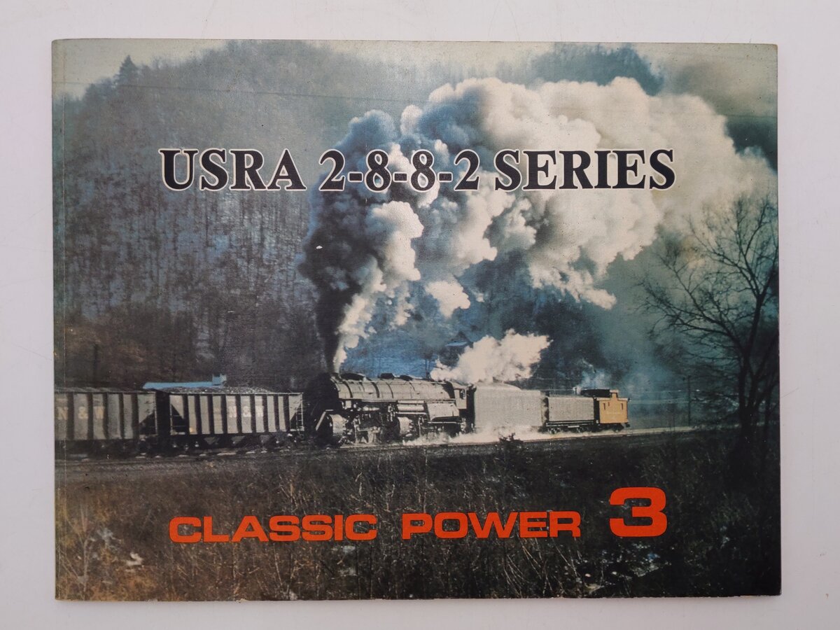 USRA 2-8-8-2 Series Classic Power 3 Paperback Back By N.J. International Inc VG