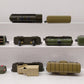 Marx 10471 O Gauge US Army Steamline Steam Train Set EX/Box