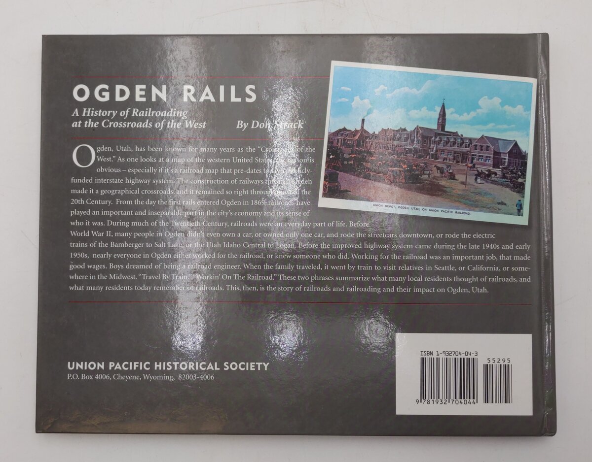 Ogden rails Hardcover Book By Don Strack EX