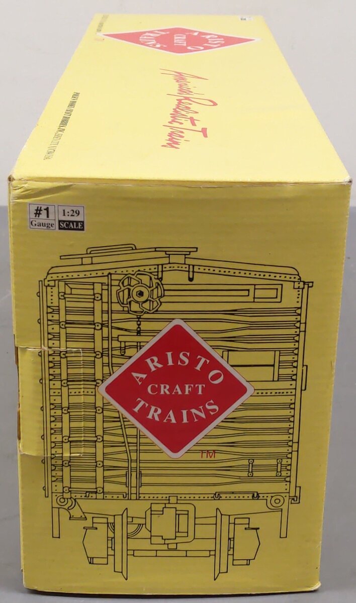 Aristo-Craft 46014 G Scale New York Central Boxcar - Metal Wheels/Box