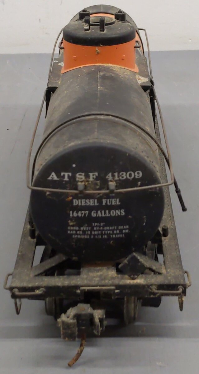 Aristo-Craft 41309 Santa Fe Single Dome Tank Car (Metal Wheels)/Box