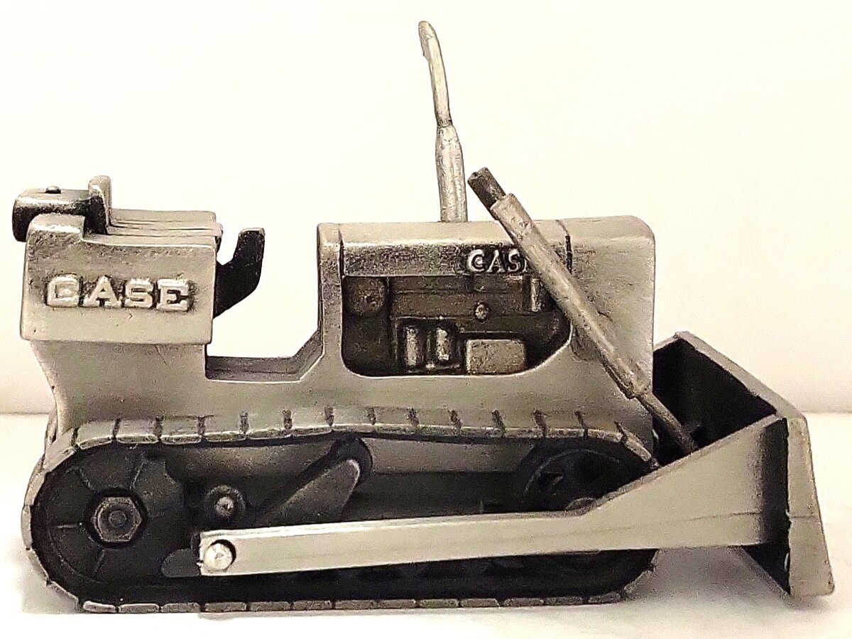 SpecCast 1:43 Pewter Case International Harvester Bulldozer EX/Box