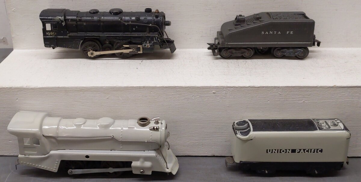 Marx Vintage O Gauge Steam Locomotives And Tenders #890,551,999 [4]