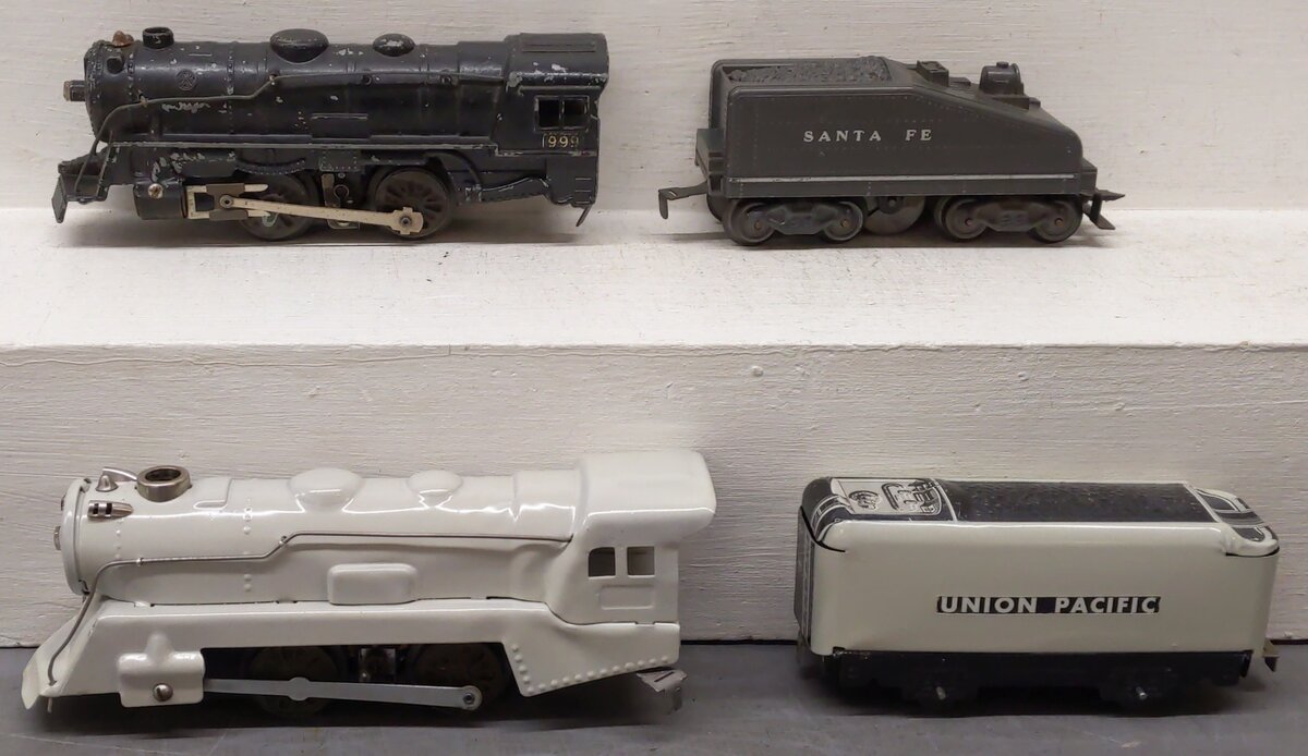 Marx Vintage O Gauge Steam Locomotives And Tenders #890,551,999 [4]