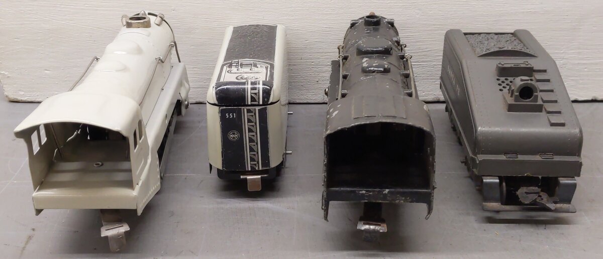 Marx Vintage O Gauge Steam Locomotives And Tenders #890,551,999 [4]