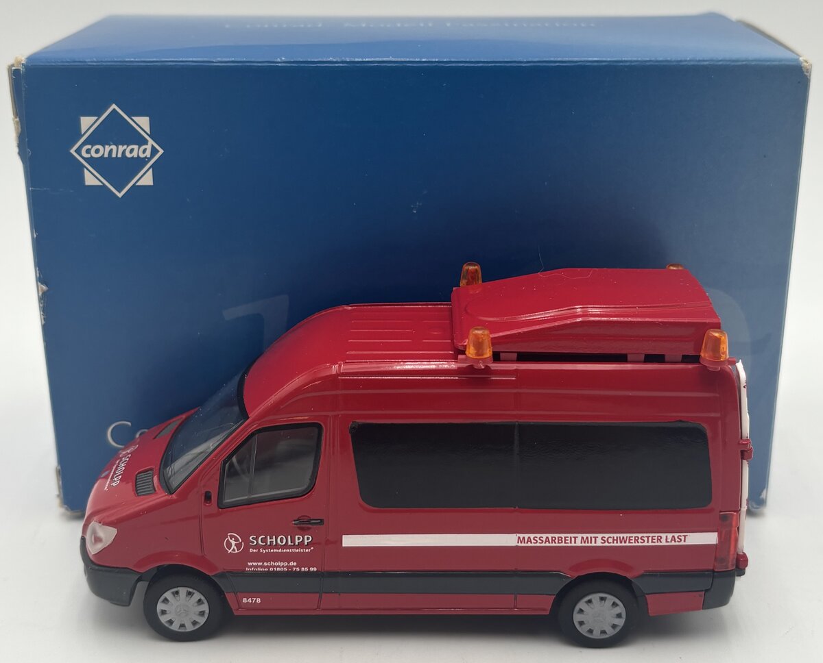 Conrad 1611/02 1:50 Scholpp Merecedes-Benz Sprinter Van LN/Box