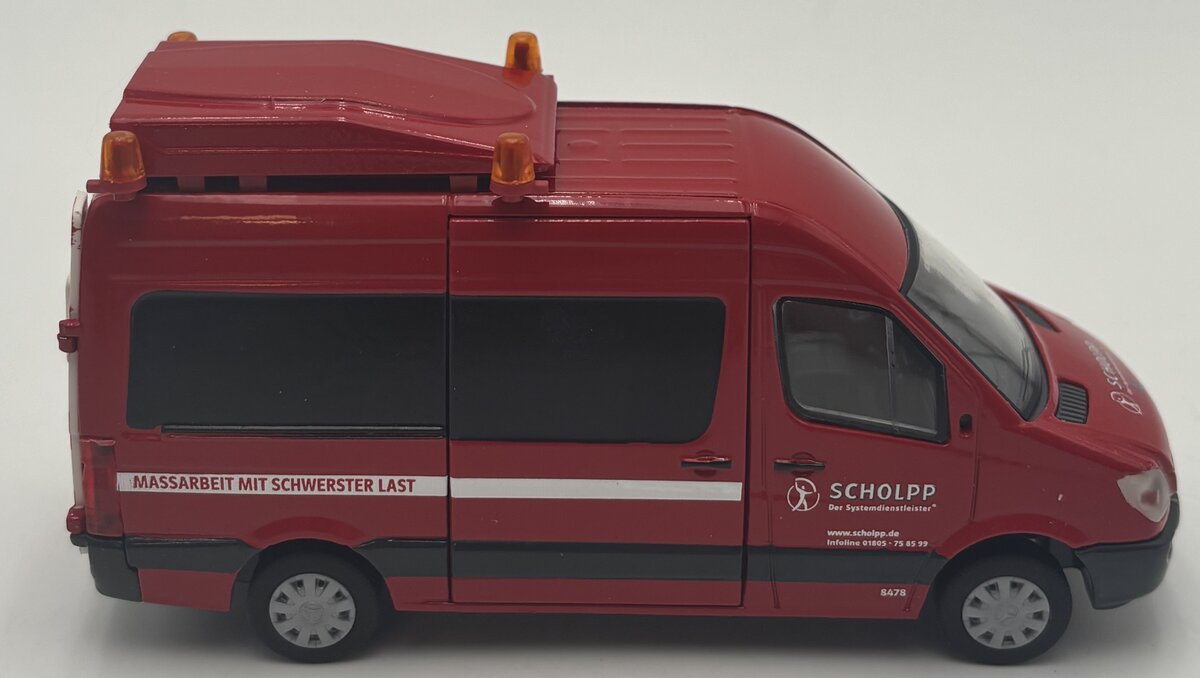 Conrad 1611/02 1:50 Scholpp Merecedes-Benz Sprinter Van LN/Box