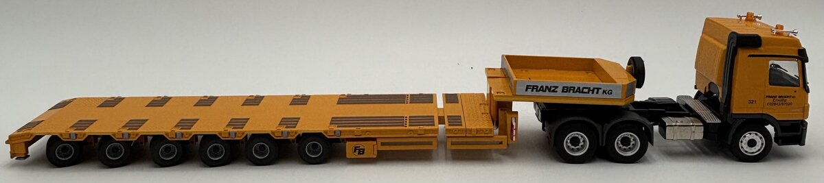 Conrad 40178/0 1:50 Actros Franz Bracht KG Goldhofer Low Loader LN/Box