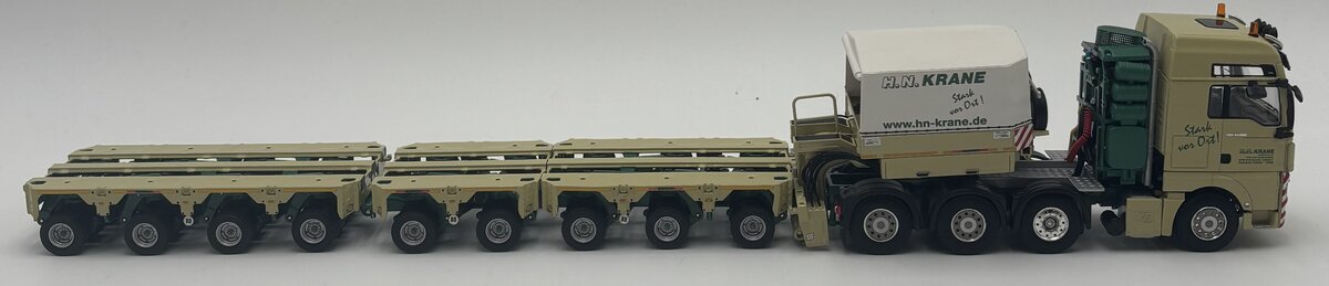 WSI 01-1141 1:50 H.N. Krane - MAN TGX XXL w/ Scheuerle Intercombi and VW BF3 LN/Box