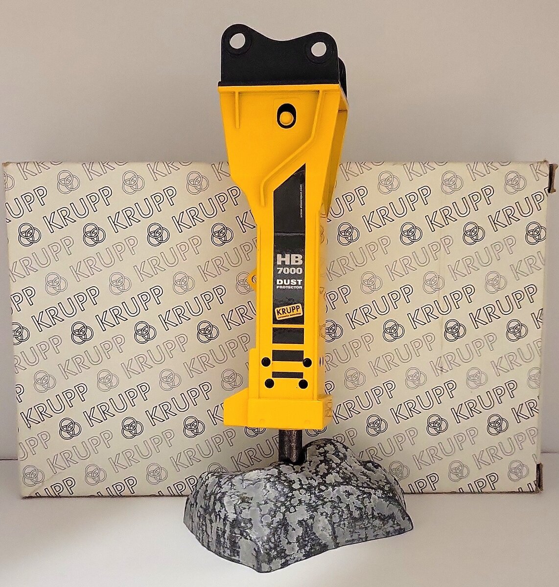 KRUPP 325 1:18 Hammer Breaker Attachment w/ Stone LN/Box