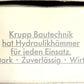 KRUPP 325 1:18 Hammer Breaker Attachment w/ Stone LN/Box