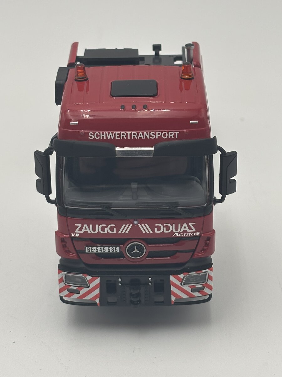 WSI 01-1099 1:50 Zaugg Mercedes MP3 L-Cabine 6x6-Scheuerle Intercombi LN/Box