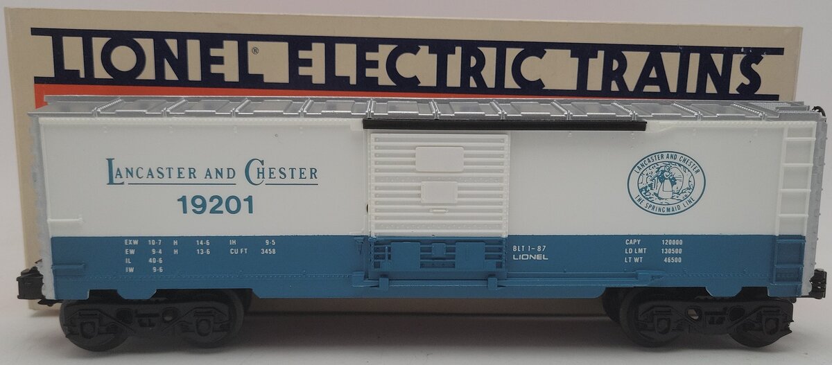 Lionel 6-19201 O Gauge Lancaster & Chester Boxcar #19201 EX/Box