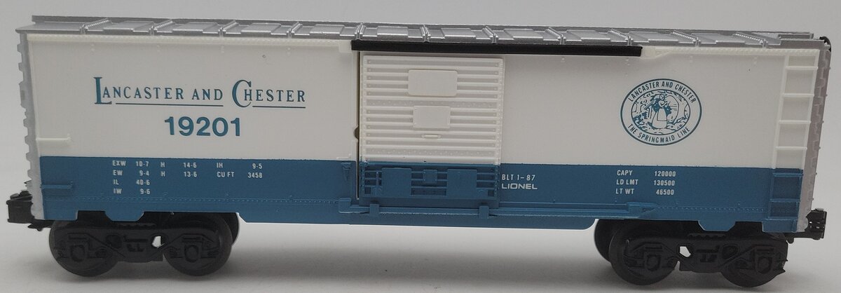 Lionel 6-19201 O Gauge Lancaster & Chester Boxcar #19201 EX/Box