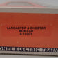 Lionel 6-19201 O Gauge Lancaster & Chester Boxcar #19201 EX/Box
