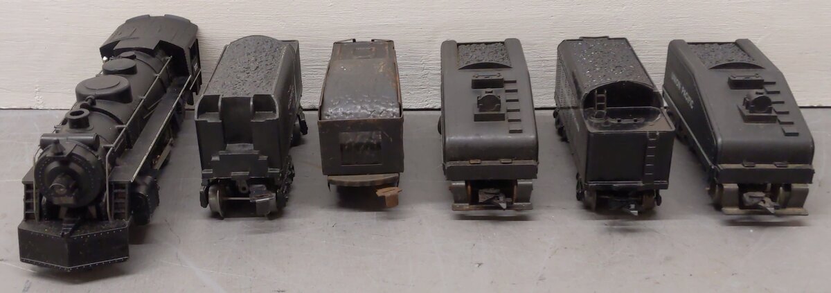 Marx Vintage O Gauge Steam Locomotive and Tenders #666 [6]