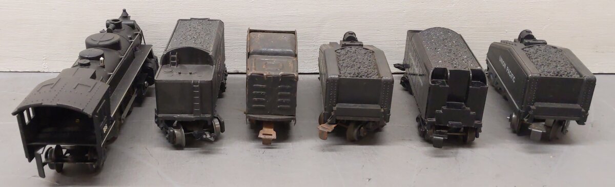 Marx Vintage O Gauge Steam Locomotive and Tenders #666 [6]